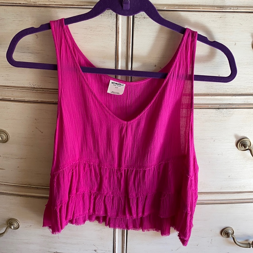 Free People Cropped Tank